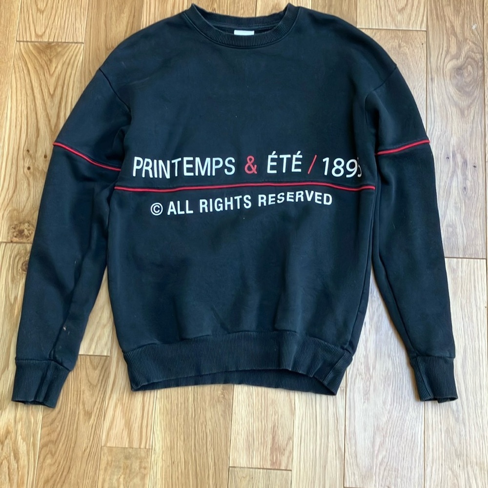 Vintage Reebok  Printemps & Été /1895 block sweatshirt size Small